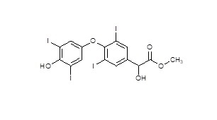 Levothyroxine 2-Hydroxy T4-Acetic acid-N-methyl ester