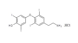 Levothyroxine T4-ethylamine.HCl